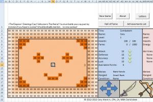 Првата компјутерска игра креирана во Excel